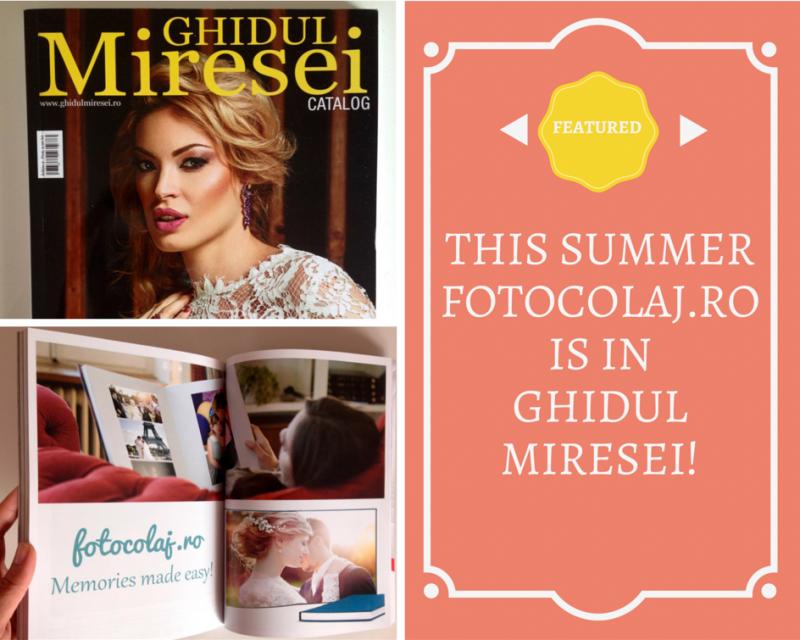 Fotocolaj in Ghidul Miresei